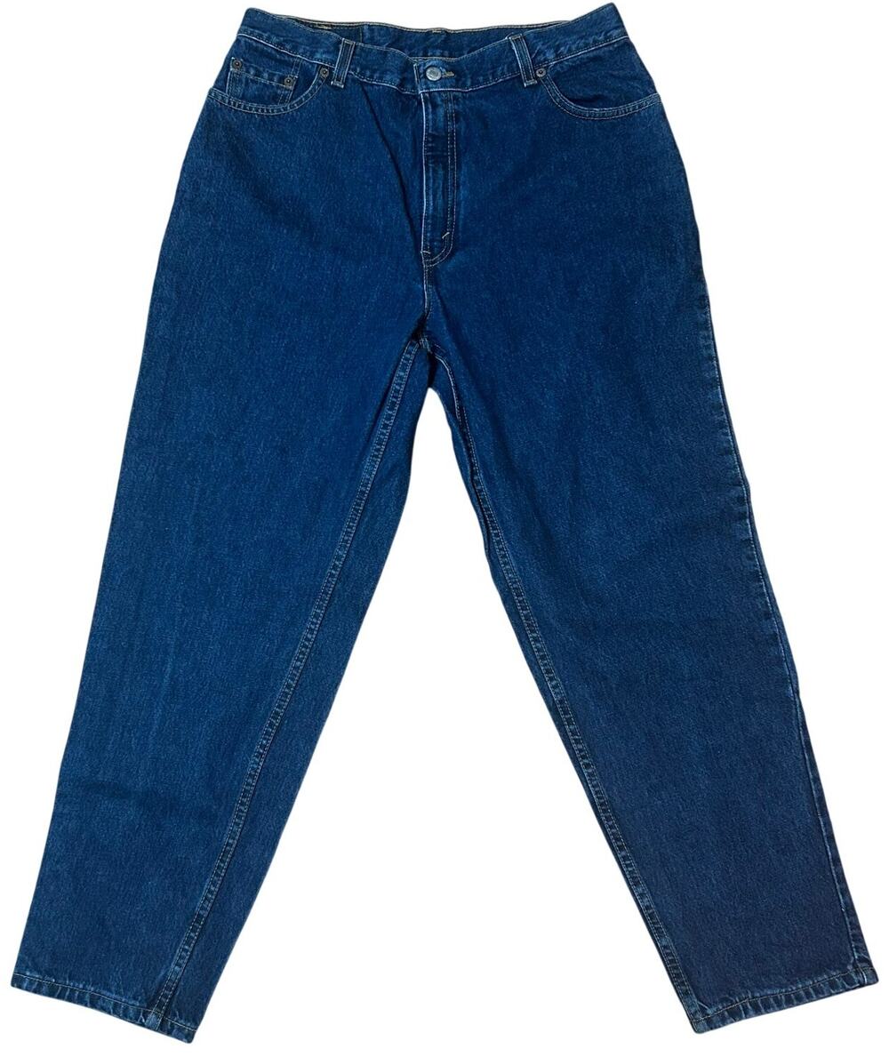 Levi's VTG 550 Relaxed Fit Tapered Leg Jeans Dark Wash Size 16 Short